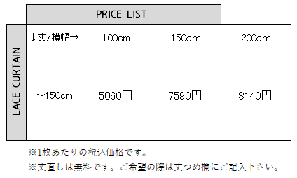 ストレートスタイルレースカーテンの通販 びっくりカーテン